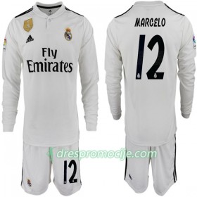 Real Madrid Dres MARCELO 12 Dječji Domaći 2018/19 Dugim Rukavima